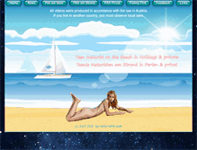 Tablet Screenshot of junge-naturist.com